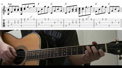 The Sound Of Silence Easy Guitar Tablature Guitar