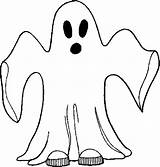Ghost Coloring Ghosts Pages sketch template