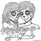 Coloring Skull Pages Adults Getcolorings Adult Fascinating Sugar sketch template