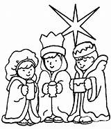Christmas Christian Coloring Pages Kids Religious Children Printable Dibujos Color Sheets Colouring Navidad Wise Men Para Kings Three Colorear Reyes sketch template
