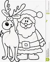 Natal Noel Papai Pai Natale Babbo Renna Aprende Brincando Reindeer Drawings Kerstman Rendier Ren Myify Rena Xmas Renas Links Coloringcity sketch template