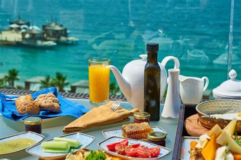 premium photo healthy breakfast   luxury hotel
