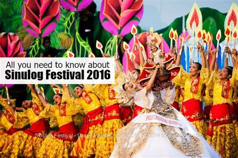 cebu sinulog festival 2016 schedule of activities how to