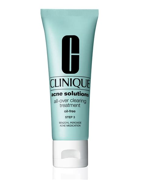 acne solutions   clearing treatment clinique