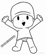 Pocoyo Coloring Pages Printable Cool2bkids Print Kids sketch template