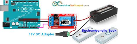 arduino electromagnetic lock arduino tutorial