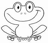 Frog Frogs Speckled Frosch Kikker Ausmalbild Outlined Amphibien Sew Apron Zeichnung Weiterlesen Ausdrucken Siehe Kurbağa Boyama Overzicht Lachende sketch template