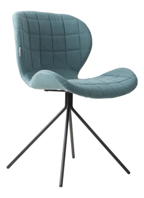 zuiver omg stoel blauw de bijenkorf upholstered dining chairs chair stylish chairs