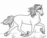 Horse Coloring Pages Clydesdale Friesian Getdrawings sketch template