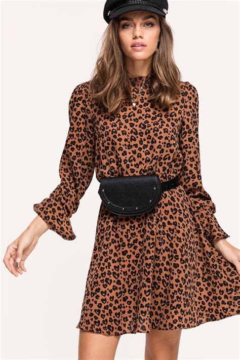 loavies luipaard jurk fashion webshop loavies luipaard jurk mode jurken