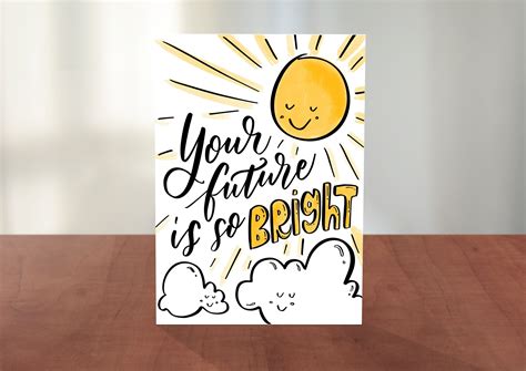 future   bright hand lettered illustrated etsy hand