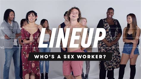 people guess who s a sex worker from a group of strangers lineup cut youtube