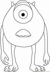 Coloring Pages Monster Iggy Green Monsters Michael Color Getcolorings Moshi Coloringpages101 Inc sketch template
