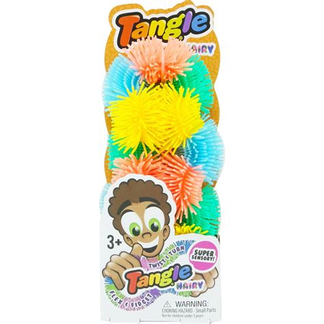 Tangle Hairy Squishy Toy Each Woolworths