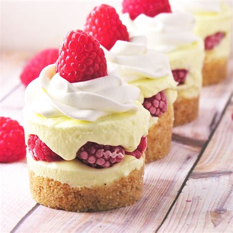 raspberry lemon cream cups desserts delicious desserts summer