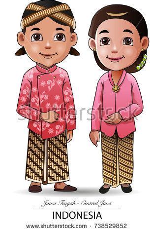Baju Adat Purworejo, gambar kartun baju adat jawa cermin duniagithubio
