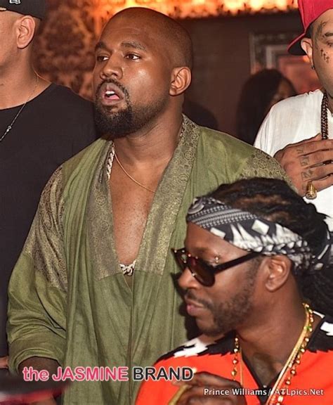 Drake Kanye West Future Andre 3000 2 Chainz Party At Compound