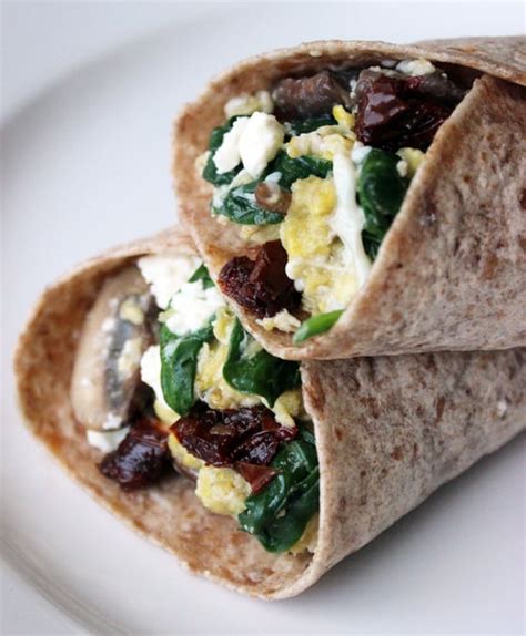 spinach feta wrap healthy wrap recipes popsugar fitness photo 8