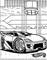 Coloring Hotwheels Pages Colour Library sketch template