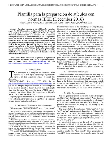 plantilla ieee abstract  instructions give  guidelines