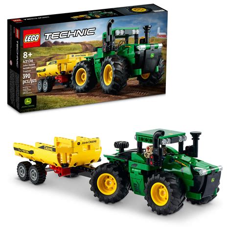buy lego technic john deere  wd tractor  model building kit