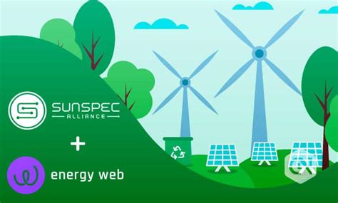 energy web enters into partnership with sunspec alliance