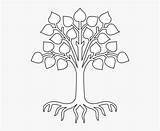 Tree Roots Clip Coloring Clker Seekpng sketch template