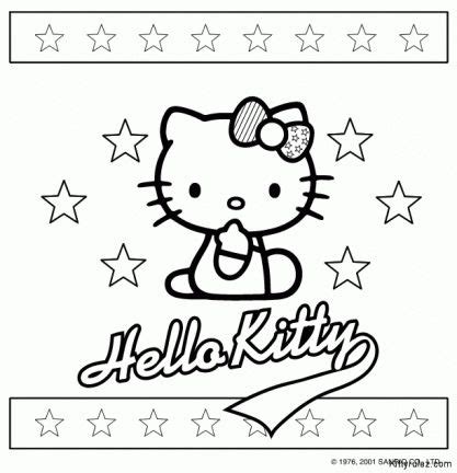 kitty paginas  colorear dibujos de  kitty  kitty