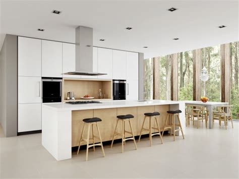 incredibly clean  sharp modern kitchen designs