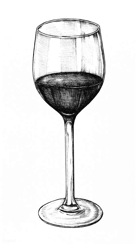 drinking glass drawing