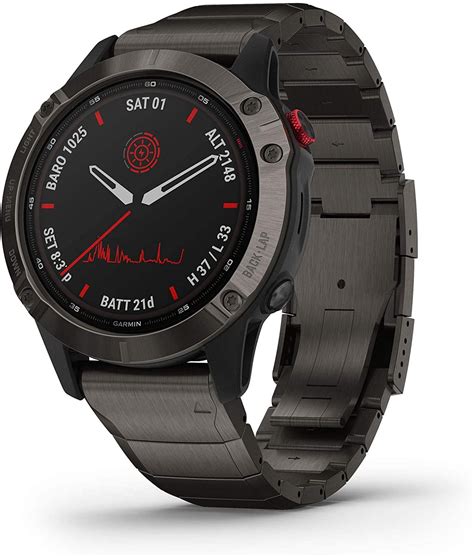 Garmin Fenix 6 Pro Solar Specifications Features And Price