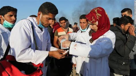 Palestinians Mourn Death Of Nurse Killed By Israeli Forces Cnn