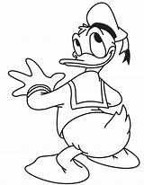 Duck Donald Coloring Cartoon Pages Drawing Looking Cliparts Ducks Clipart Getdrawings Face Amp Colouring Printable Popular sketch template