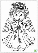Coloring Angel Pages Angels Christmas Girl Colouring Realistic Baby Feet Print Printable Girls Color Kids Fairy Drawing Dinokids Books Getcolorings sketch template