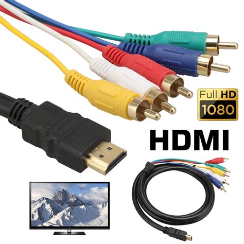 hdmi  rca cable hdmi   rca converter adapter cable p hdmi  av hdtv rca composite