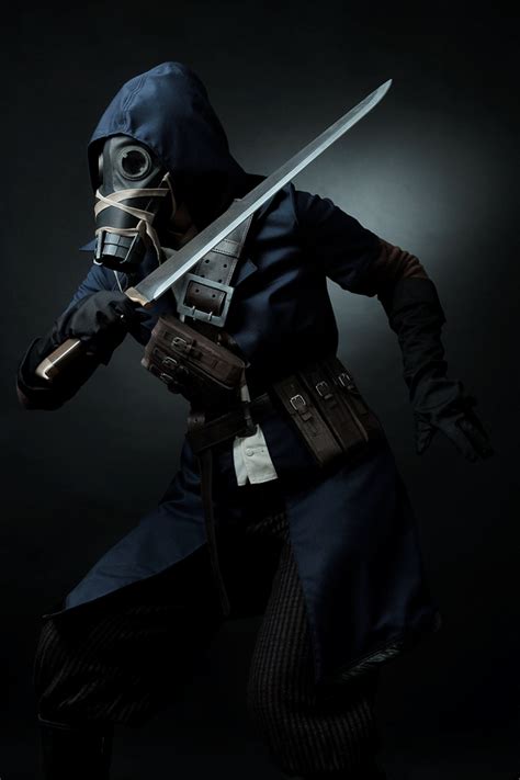 [dishonored Cosplay] Assassin Dishonored Cosplay Beautiful Dark Art