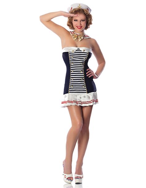 women s sailor costume pinup sailor costume delicous sexywear costume 19238