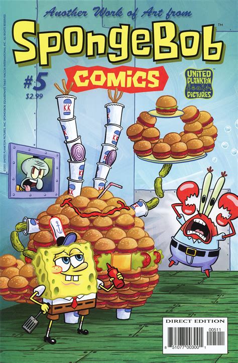 spongebuddy mania spongebob comics 5 another work of art from spongebob comics