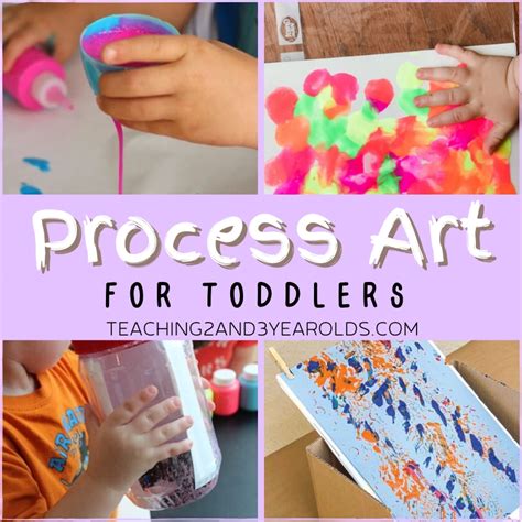 easy toddler process art activities