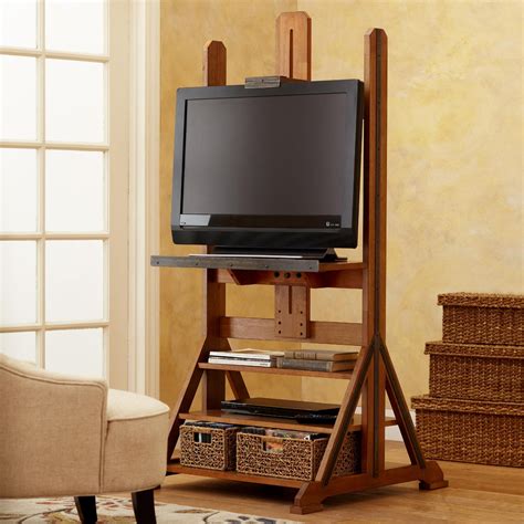 collection  easel tv stands  flat screens