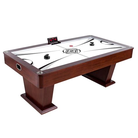 hathaway monarch 7 ft air hockey table bg1020 the home depot