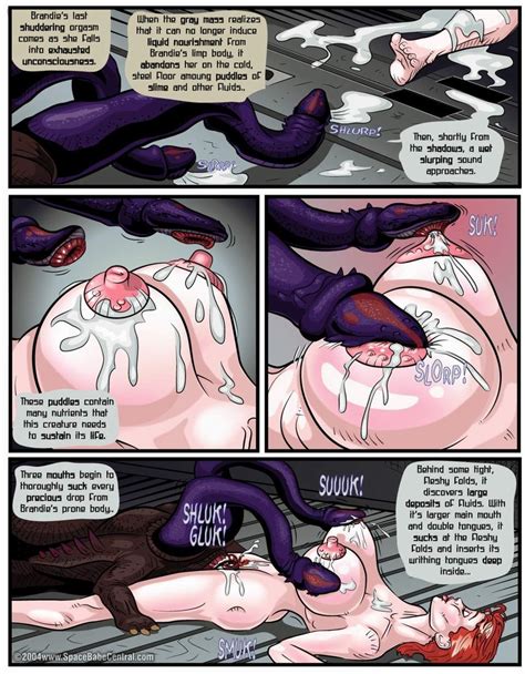 porn comic of bigtits space fucked by dark things pichunter