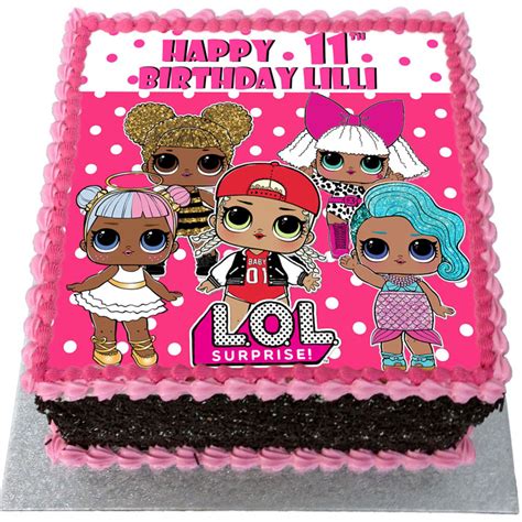 Lol Dolls Birthday Cake Flecks Cakes