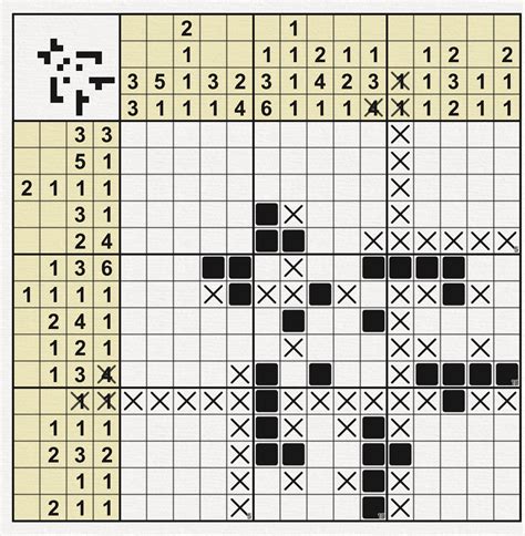 logical deduction stuck   nonogram puzzle puzzling stack exchange