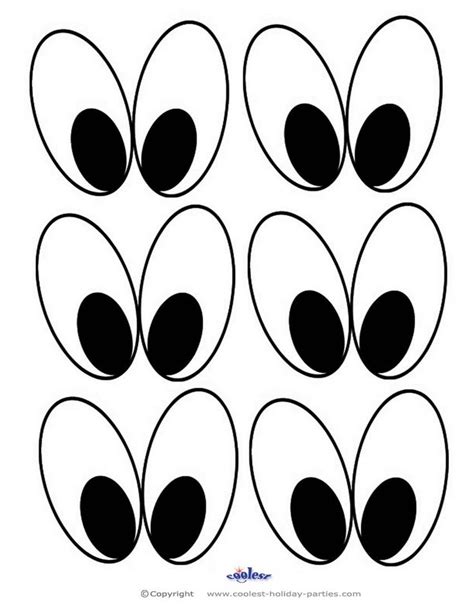 small printable eyes  coolest  printables coloring pages easter