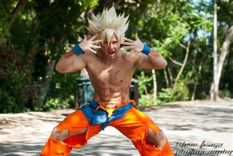 Dbz Cosplay Sangoku Goku Cosplay Epic Cosplay Amazing Cosplay