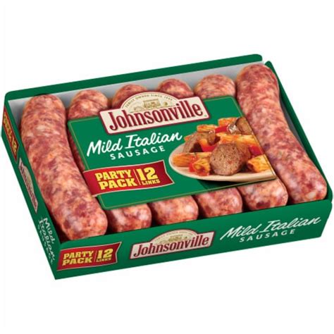 johnsonville mild italian sausages party pack 12 ct 2