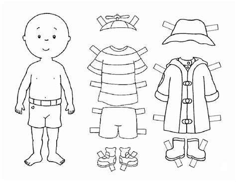 paper doll template melhor coloracao  criancas trend repository