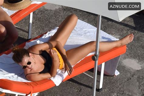 emma watson in the hot positano sunshine on her holidays