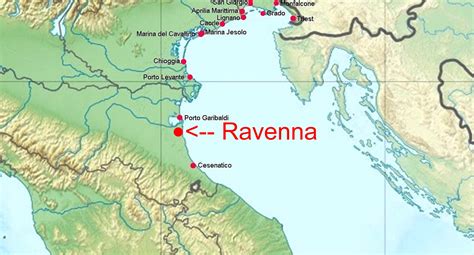 hafenhandbuch italien marina  ravenna adria nord